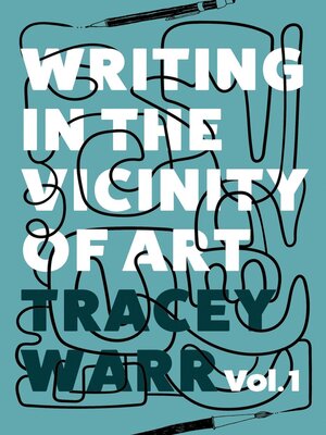 cover image of Writing in the Vicinity of Art, Volume 1